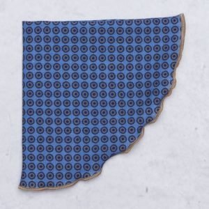 Castor Pollux Panni Hankie Blue