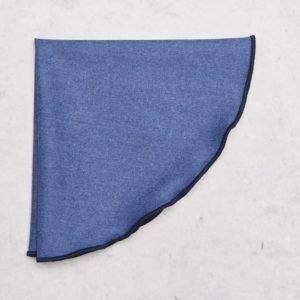 Castor Pollux Panni Hankie Blue