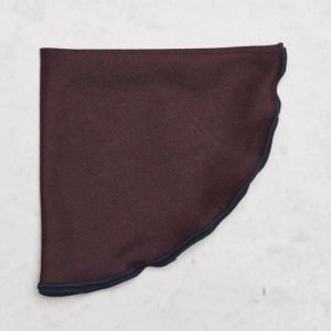 Castor Pollux Panni Hankie Dark Red