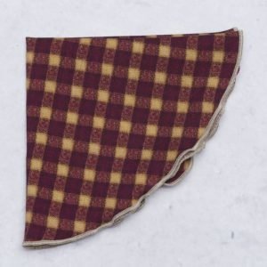 Castor Pollux Panni Hankie Red