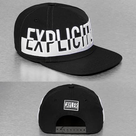 Cayler & Sons Snapback Lippis Musta