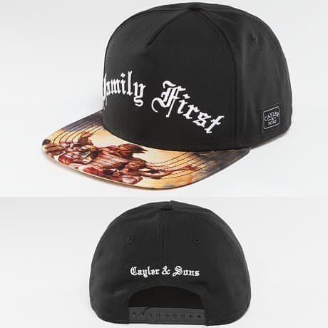 Cayler & Sons Snapback Lippis Musta