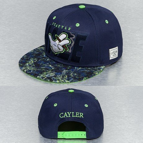 Cayler & Sons Snapback Lippis Sininen