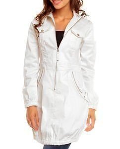 Celestia Trench White