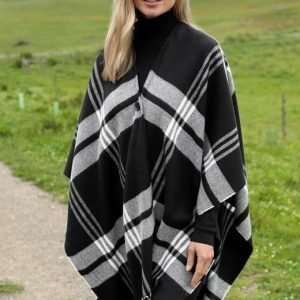 Cellbes Poncho Ruudullinen