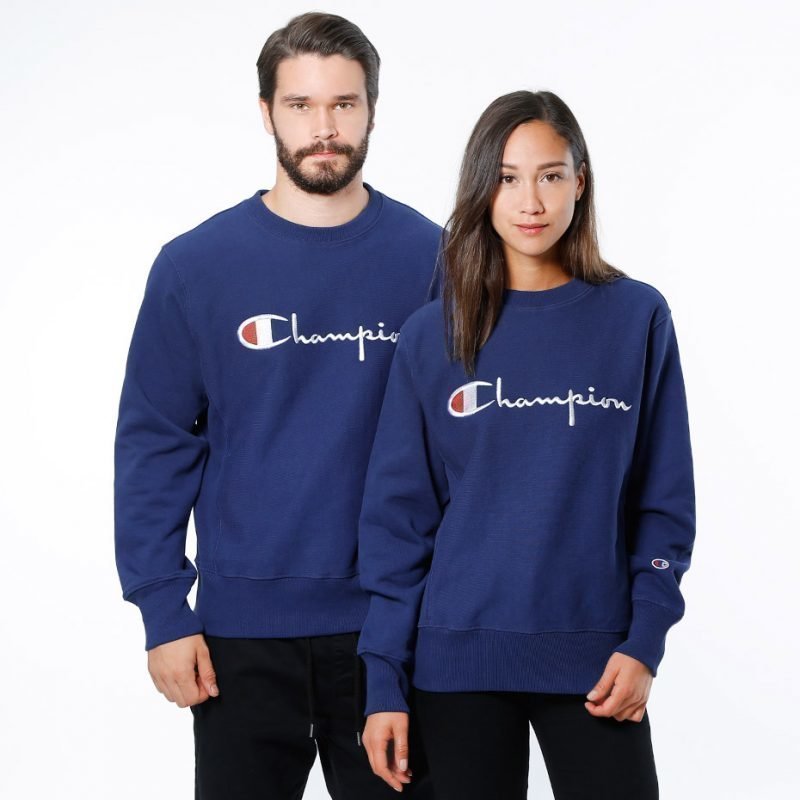 Champion Crewneck Script -college