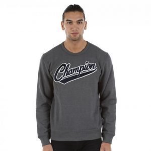 Champion Crewneck Sweatshirt Collegepaita Harmaa