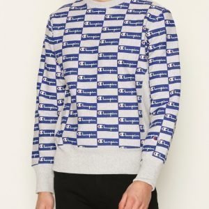 Champion Crewneck Sweatshirt Pusero Light Grey
