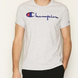 Champion Crewneck T-Shirt T-paita Light Grey