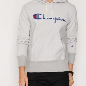 Champion Hooded Sweatshirt Pusero Grey