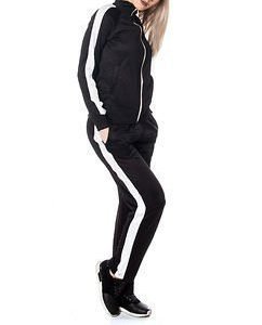 Charlie Retro Jog Suit Black