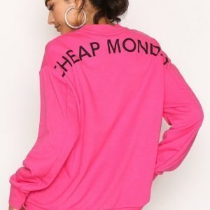 Cheap Monday Con Sweat Svetari Neon Pink