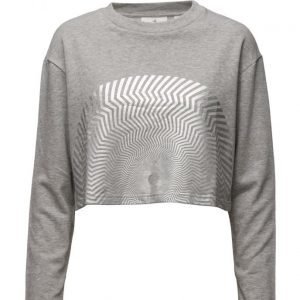 Cheap Monday Crop Sweat Hypno Wheel svetari