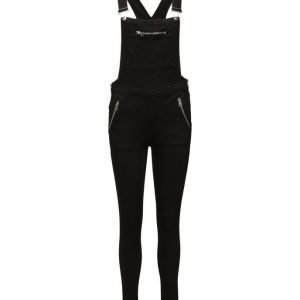 Cheap Monday Dungaree Zip Black haalari