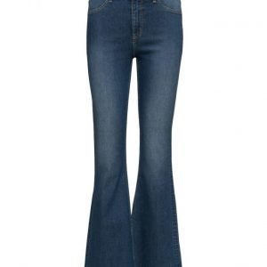 Cheap Monday High Flare Spray Mid Blue leveälahkeiset farkut