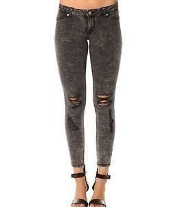 Cheap Monday Low Spray Grey Ripped