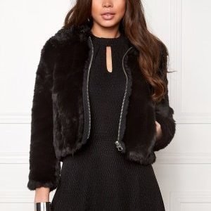 Cheap Monday Pace Fur Jacket Black