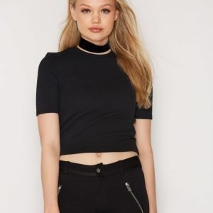 Cheap Monday Rhyme Top T-Paita Black