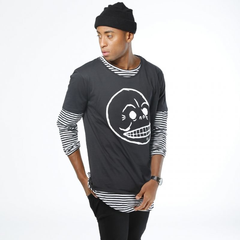 Cheap Monday Scoop Skull -t-paita