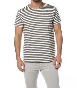 Cheap Monday Standard Tee White Multi Stripe