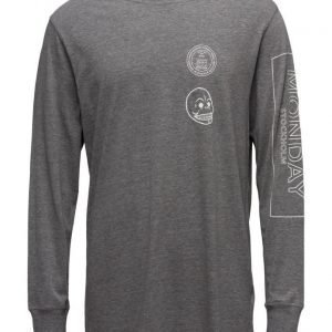 Cheap Monday Yard Ls Tee Skull Sender pitkähihainen t-paita