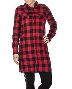 Checked Flanell Shirt Dress
