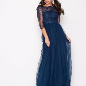 Chi Chi London Saskia Dress Maksimekko Navy