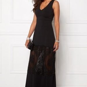 Chiara Forthi Aava Evening Gown Black