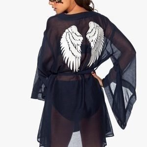 Chiara Forthi Angel Cover-Up Midnight blue / Offwhite