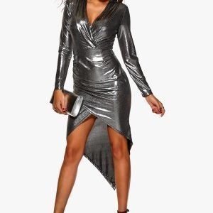 Chiara Forthi Atlanta Slimming Dress Silver/ Black