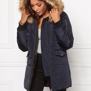 Chiara Forthi Bomber Style Parka Midnight/Black