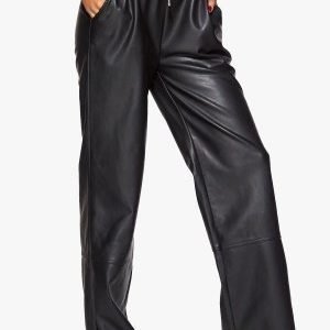 Chiara Forthi Brave Leather Pants Black