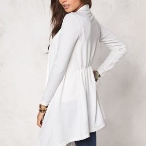 Chiara Forthi Dip Hem Cover-Up Cream