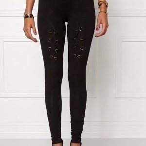 Chiara Forthi High-rise Warrior Leggings Black / Gold