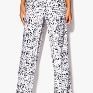 Chiara Forthi Highrise Wide Leg Pant Antique white / Blue 36L