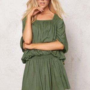 Chiara Forthi Intrend Modal Dress Khaki green