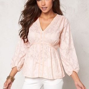 Chiara Forthi Intrend Tulip Sleeve Blouse Light pink