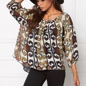 Chiara Forthi Lazy Sunday Top Earth Tones