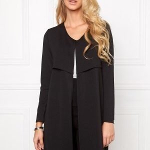 Chiara Forthi Mandy Slit Cover-Up Black