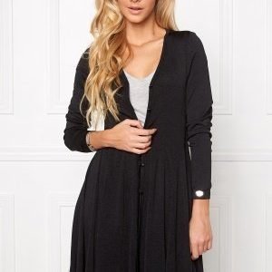 Chiara Forthi Panel Insert Cardigan Black