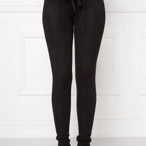 Chiara Forthi Ultra Soft Suede Pant Black