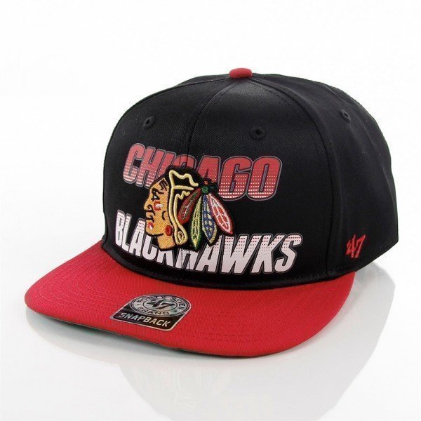 Chicago Black Hawks keps 47 brand BLWDN04CTP-BK