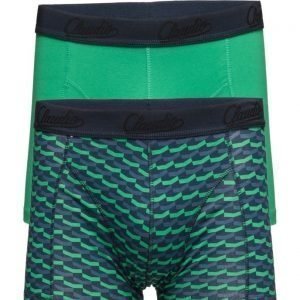 Claudio 2-Pack Mens Trunk Zipperbag bokserit