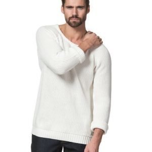 Clay Cooper Galleon Knitted Sweater Off White