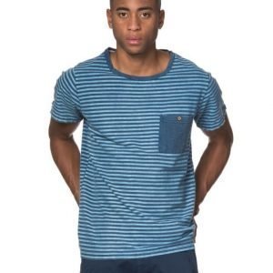 Clay Cooper Gunner Striped Tee Blue/White