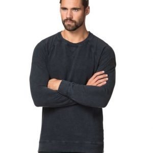 Clay Cooper Nautical Washed Sweater Navy