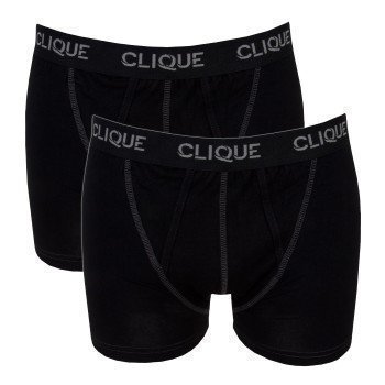 Clique Short Boxer Black 035054-99 2 pakkaus