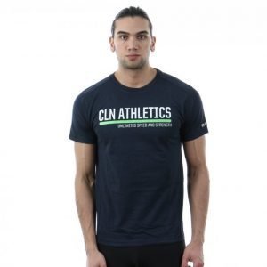 Cln Athletics Cln Unlimited T-Shirt Treenipaita Sininen