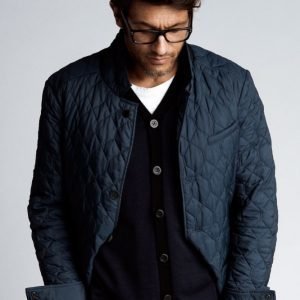 Close By Denim The Quiltet Jacket Slim Fit Takki