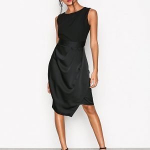 Closet Draped 2-In-1 Pencil Dress Kotelomekko Black